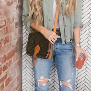 B2G1 VTG Louis Vuitton Cartouchiere GM Crossbody